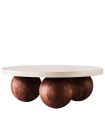 Table basse ronde Sphère Dusty Deco