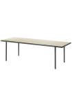 Table rectangulaire Wooden noire Muller Van Severen
