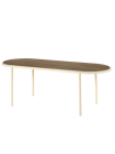 Table ovale Wooden Ivoire Muller Van Severen